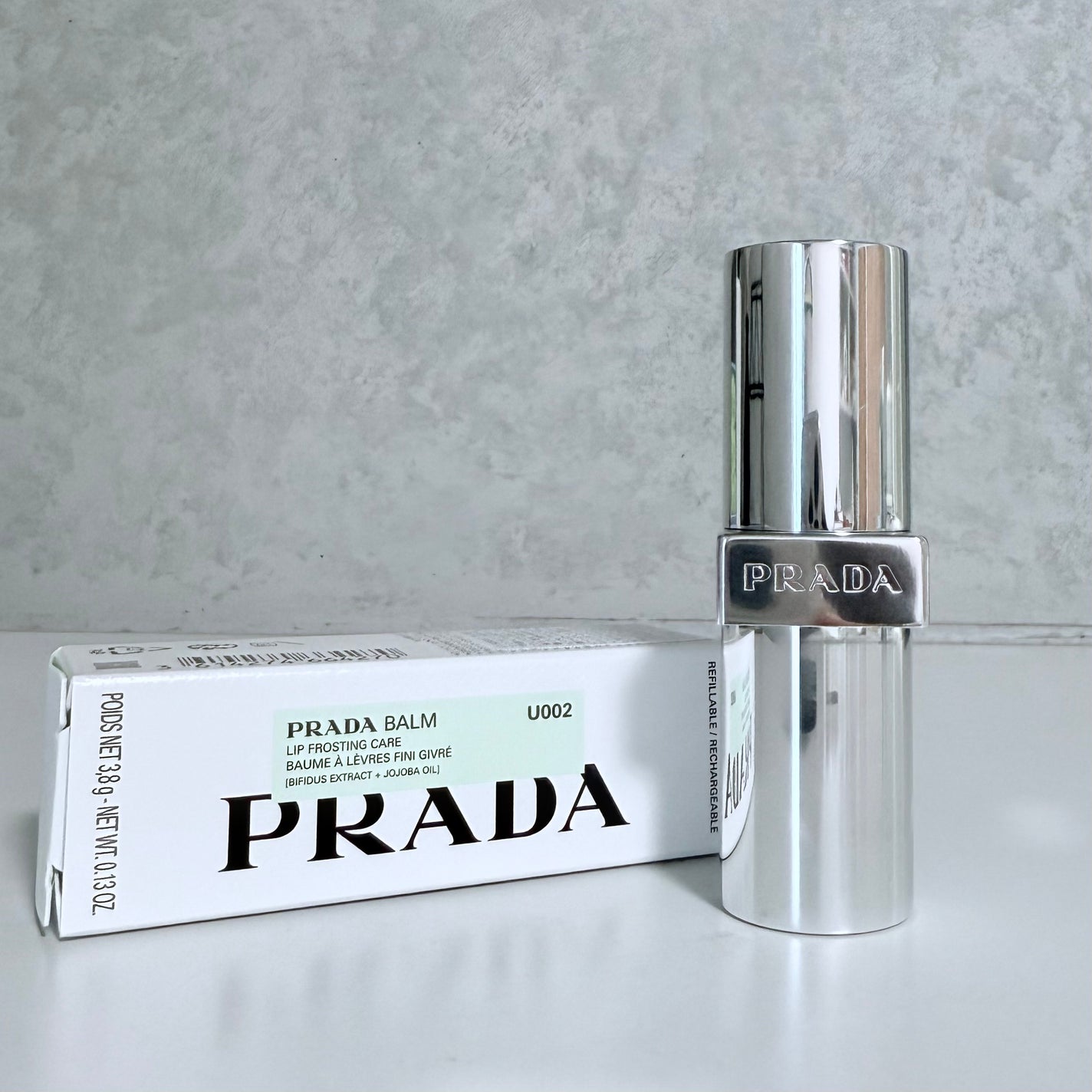 リップ バーム フロスティング ケア/PRADA BEAUTY/リップバームを使ったクチコミ(1枚目)