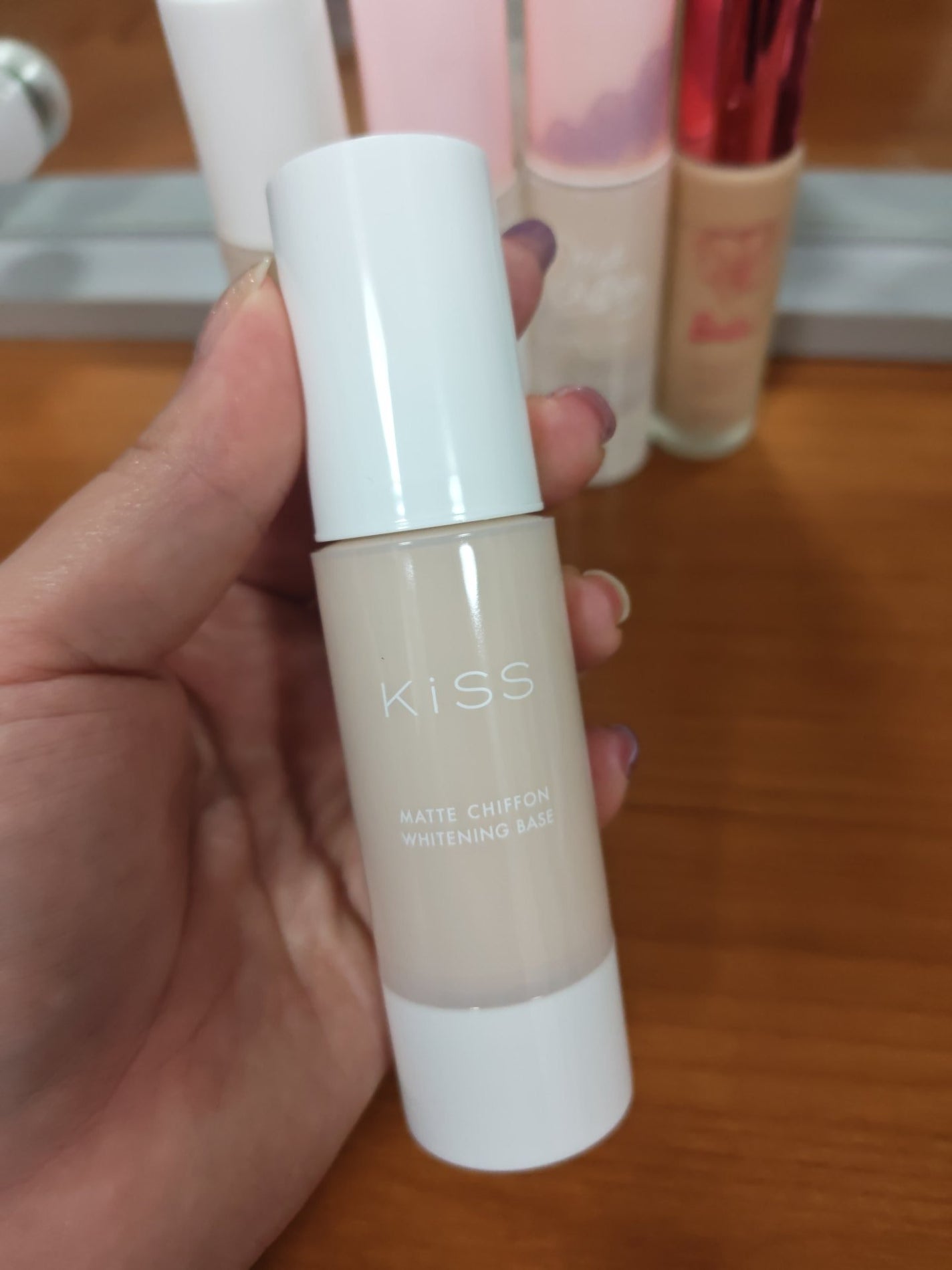 マットシフォン UVホワイトニングベースN/KiSS/化粧下地を使ったクチコミ(1枚目)