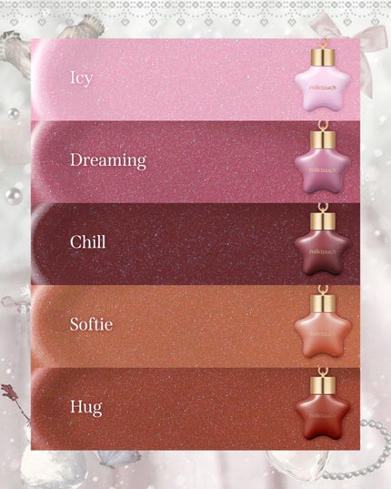 オーナメント プリズム シャイン パール グロス/Milk Touch/リップグロスを使ったクチコミ(3枚目)