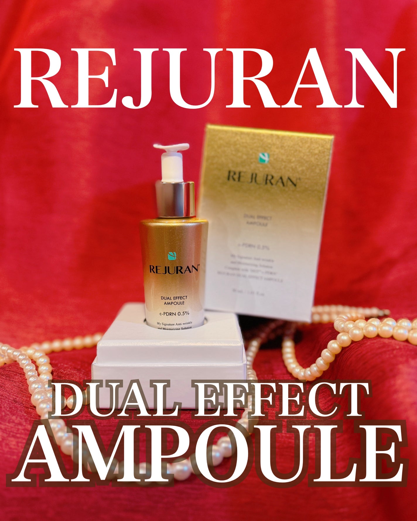 REJURAN デュアルエフェクトアンプル 30ml/REJURAN COSMETICS/美容液を使ったクチコミ(1枚目)