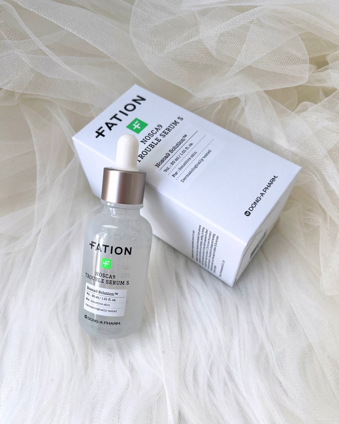 ノスカナイントラブルセラムS/FATION/美容液を使ったクチコミ（2枚目）