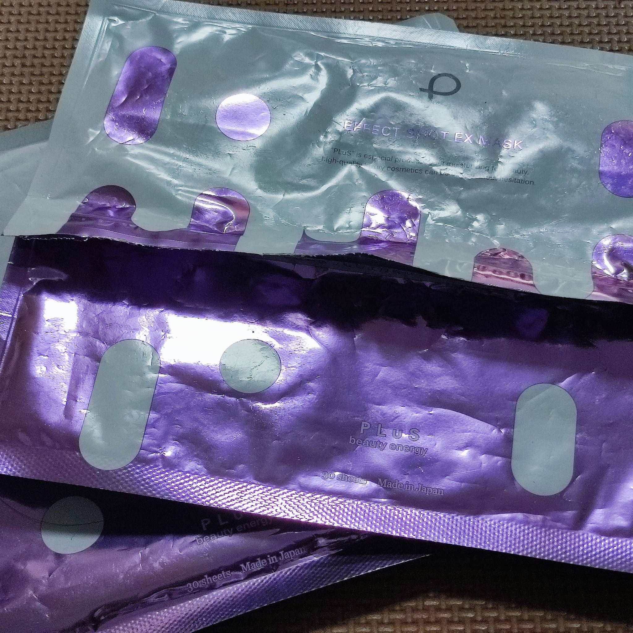 プリュ エフェクトショット EXマスク/PLuS/シートマスク・パックを使ったクチコミ（1枚目）