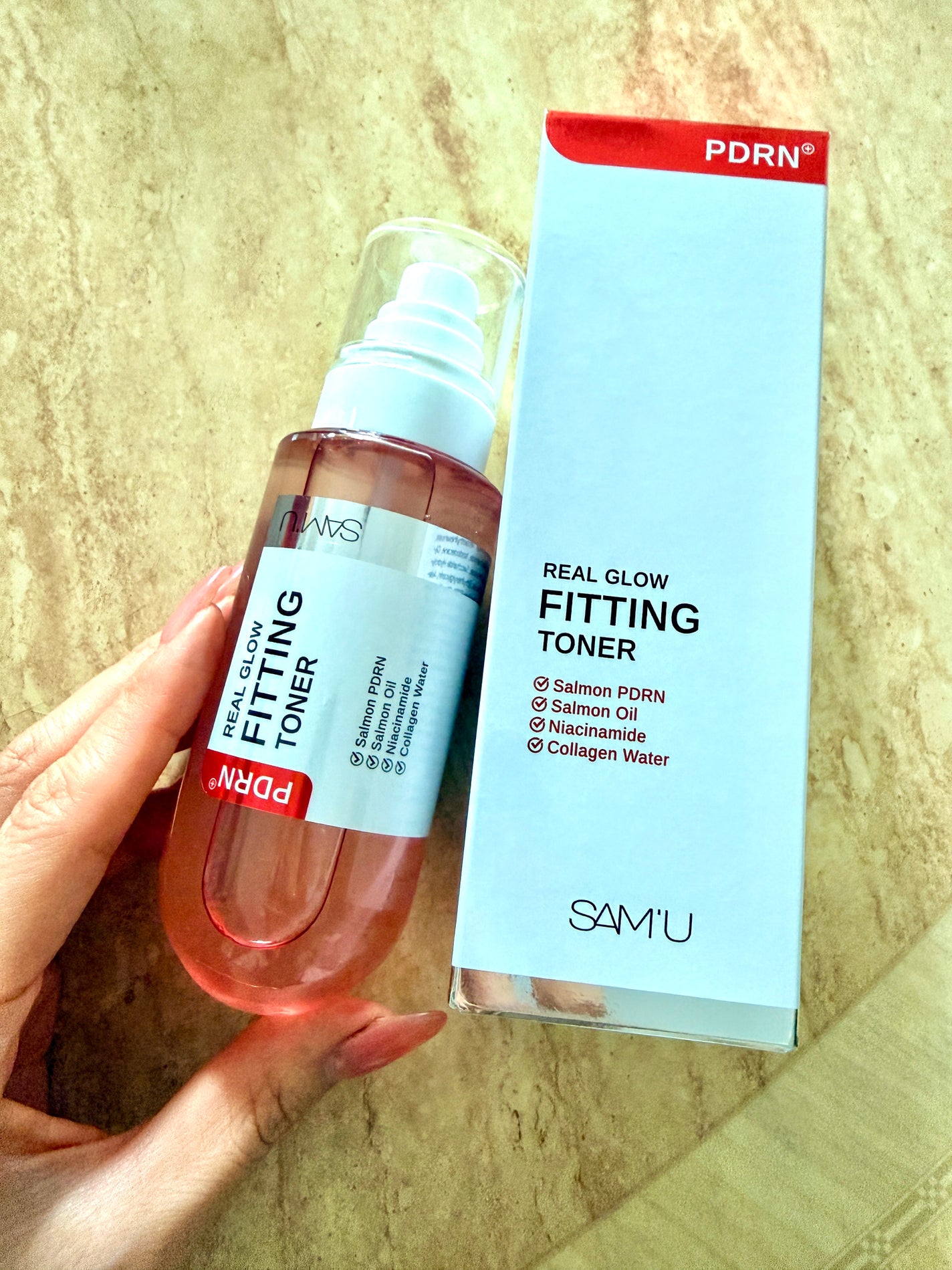 PDRNリアルグロウフィッティングトナー/SAM'U/ミスト状化粧水を使ったクチコミ(1枚目)