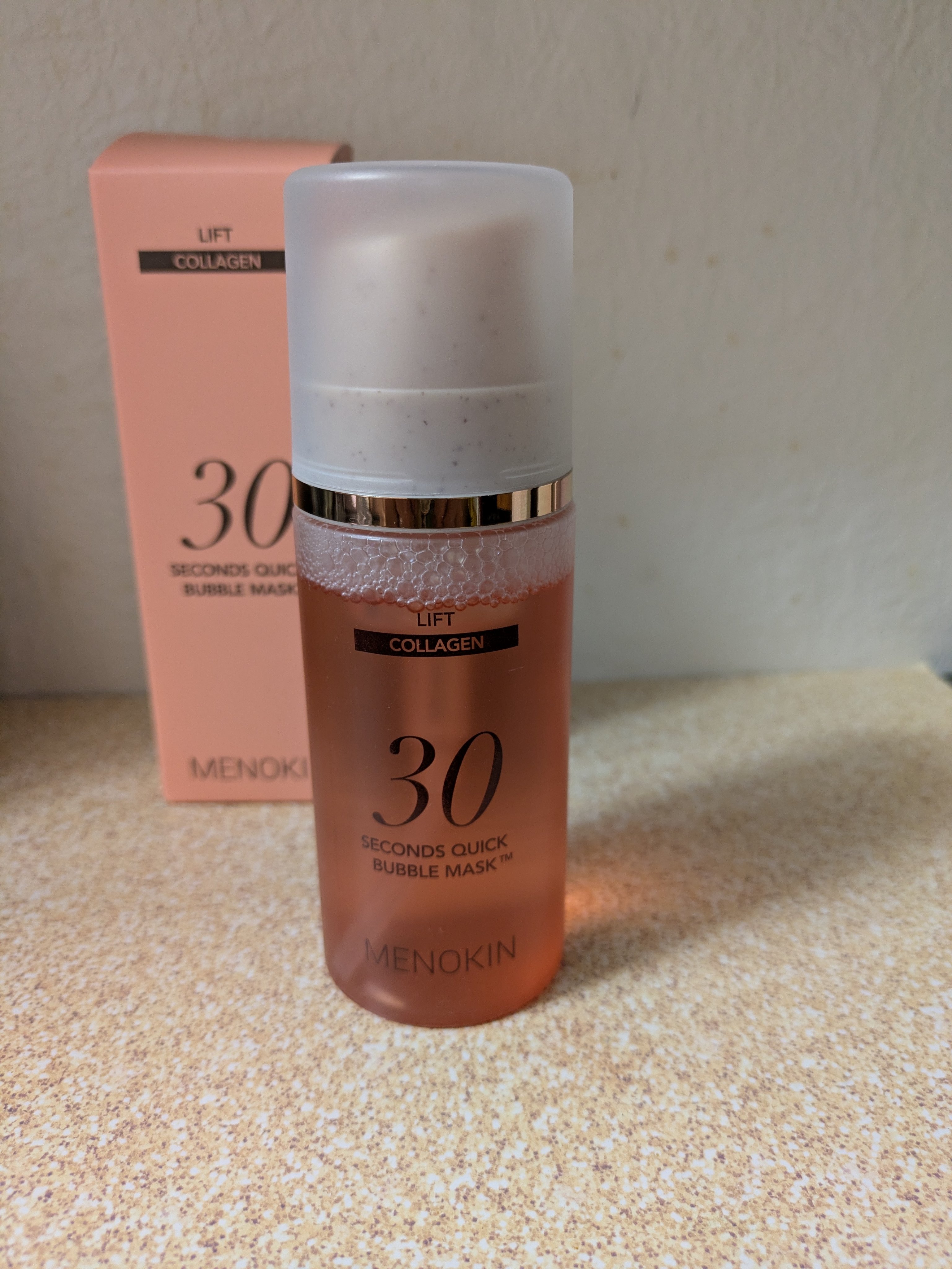 30秒クイックバブルマスク95ml リフト/MENOKIN/シートマスク・パックを使ったクチコミ（1枚目）