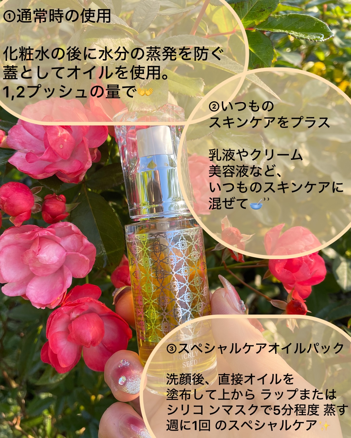 モロッコ100％オーガニック ウチワサボテンオイル｜Natural Majestyの