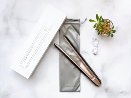 Kiboer 超音波トリートメントヘアアイロンのクチコミ「
Kiboer
☑︎ 超音波トリートメントアイロン
こちらはご自宅にいながら美容.....」(1枚目)