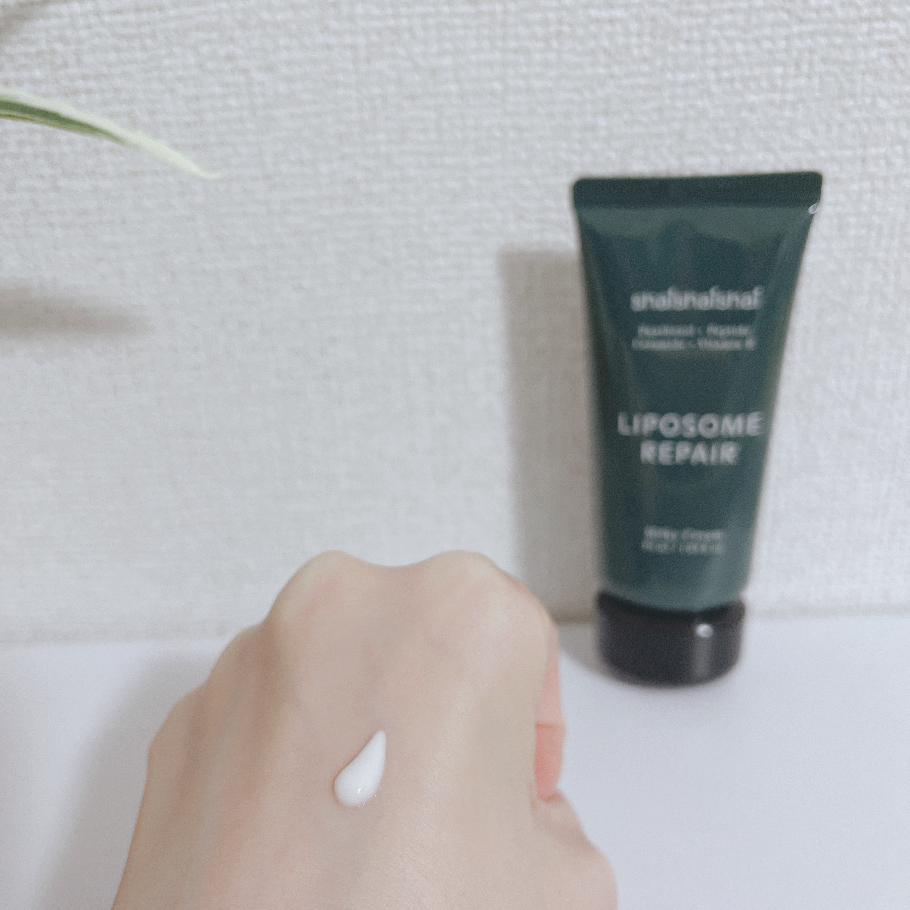 リポソームリペア ミルキークリーム/shaishaishai/フェイスクリームを使ったクチコミ（2枚目）