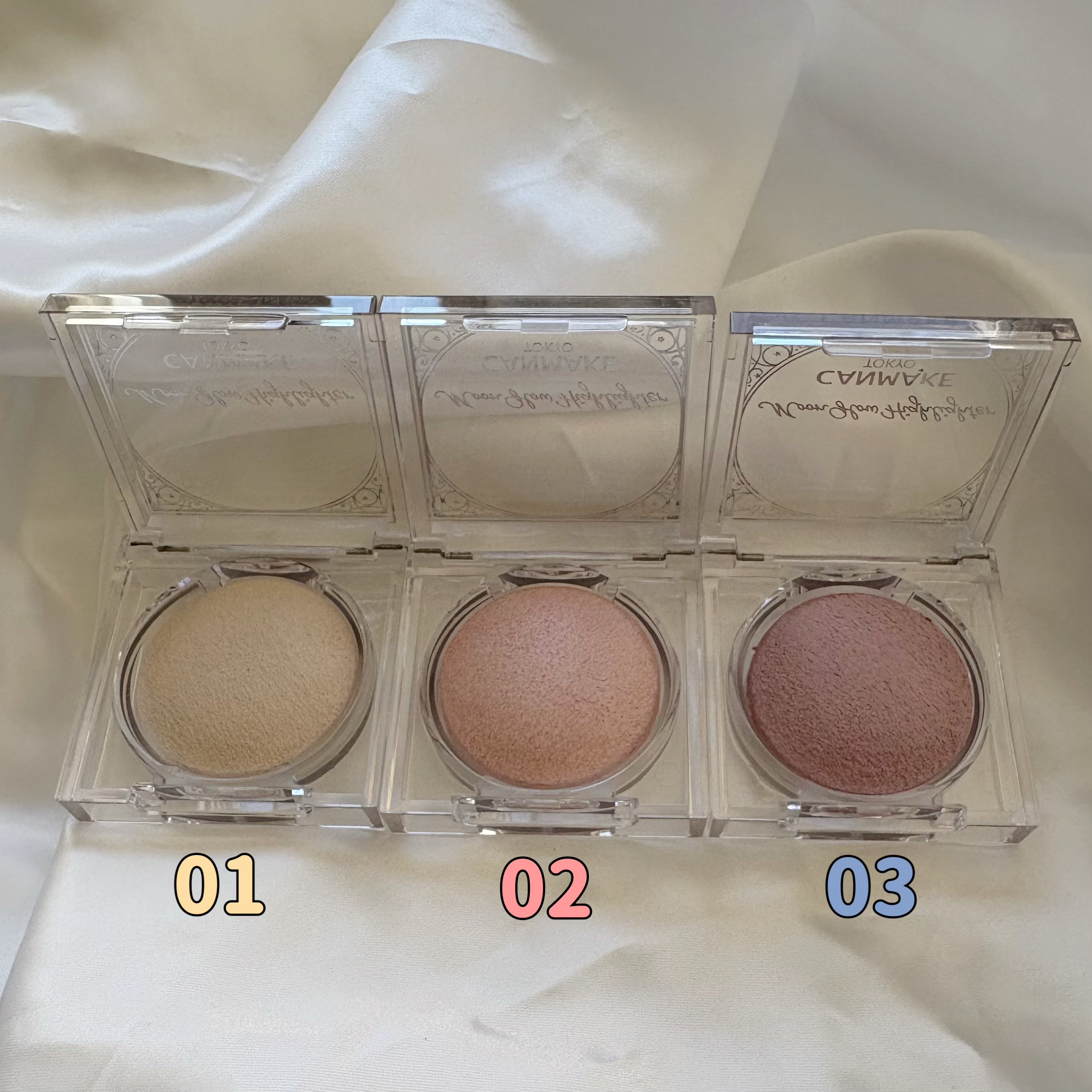 ムーングロウハイライター/キャンメイク/ハイライトを使ったクチコミ（2枚目）