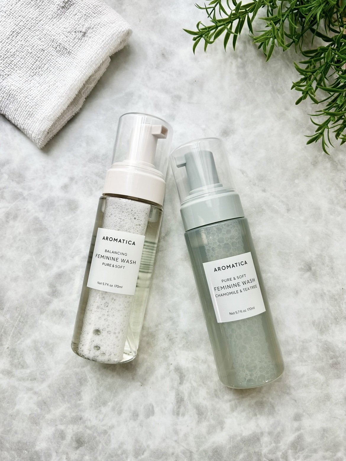 ピュア＆ソフトフェミニンウォッシュ /AROMATICA/デリケートゾーンケアを使ったクチコミ（1枚目）