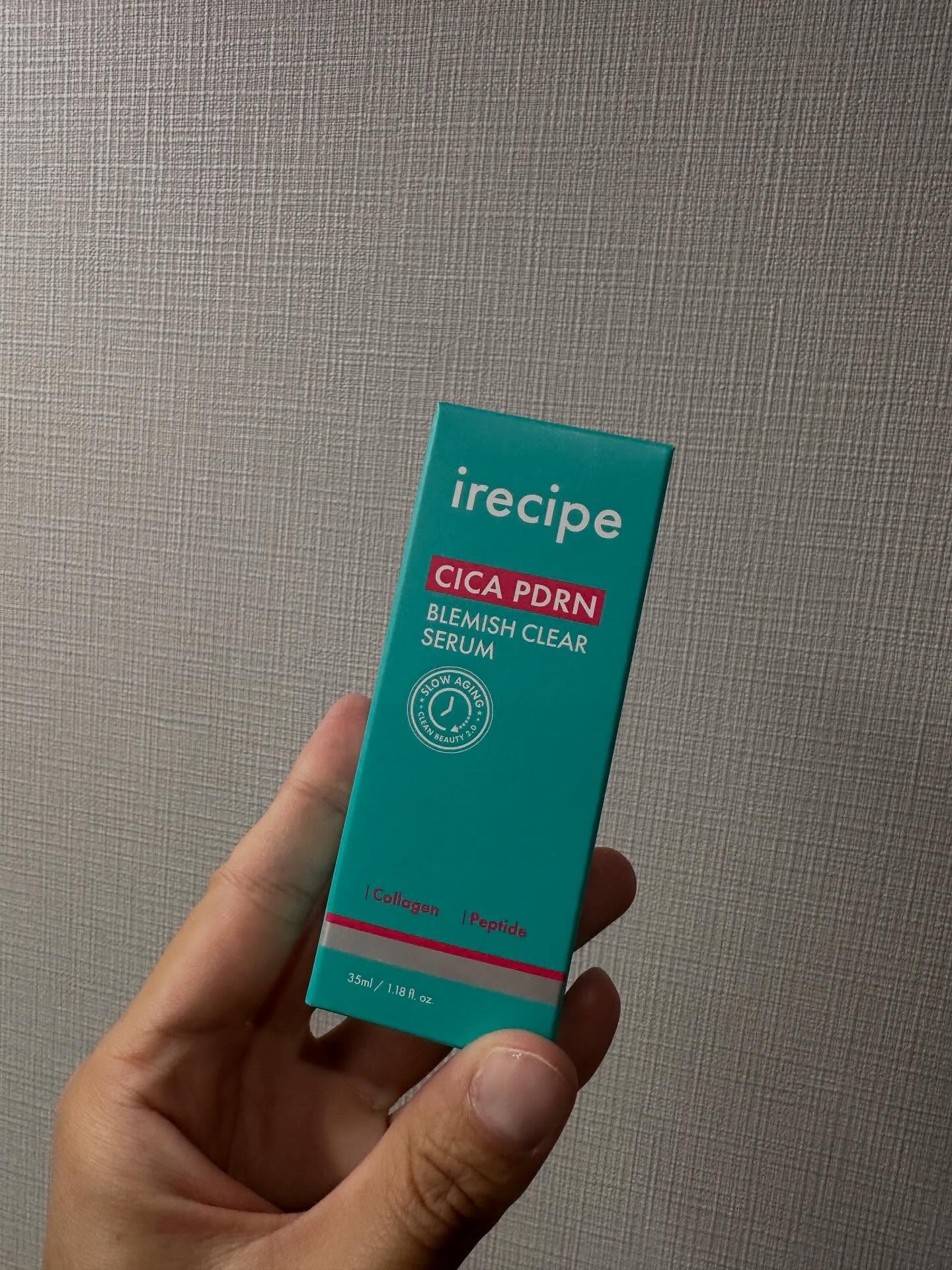 ひびきのクチコミ「irecipeさんから、
CICA PDRN BLEMISH CLEAR SERUM
いただき.....」（2枚目）