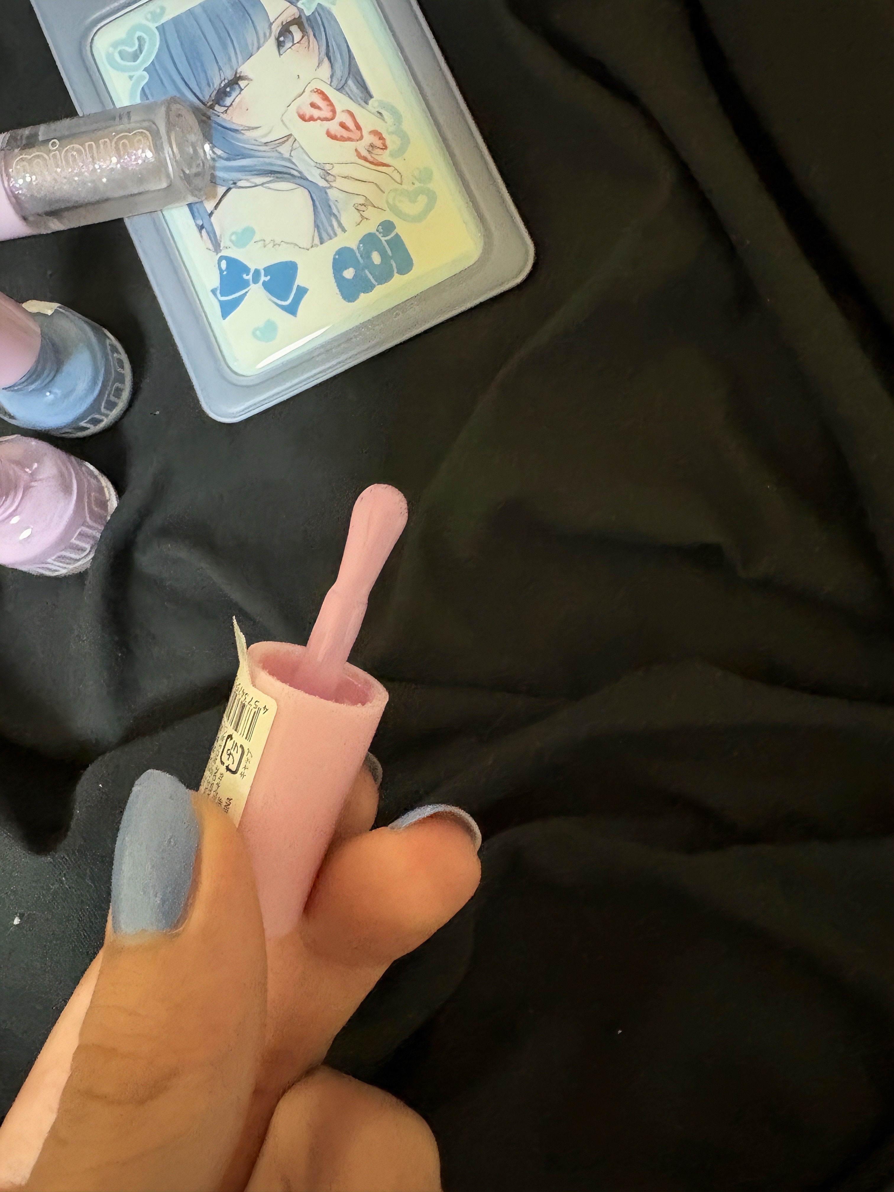 ミニュム バブグリッター/minum/グリッターを使ったクチコミ（3枚目）