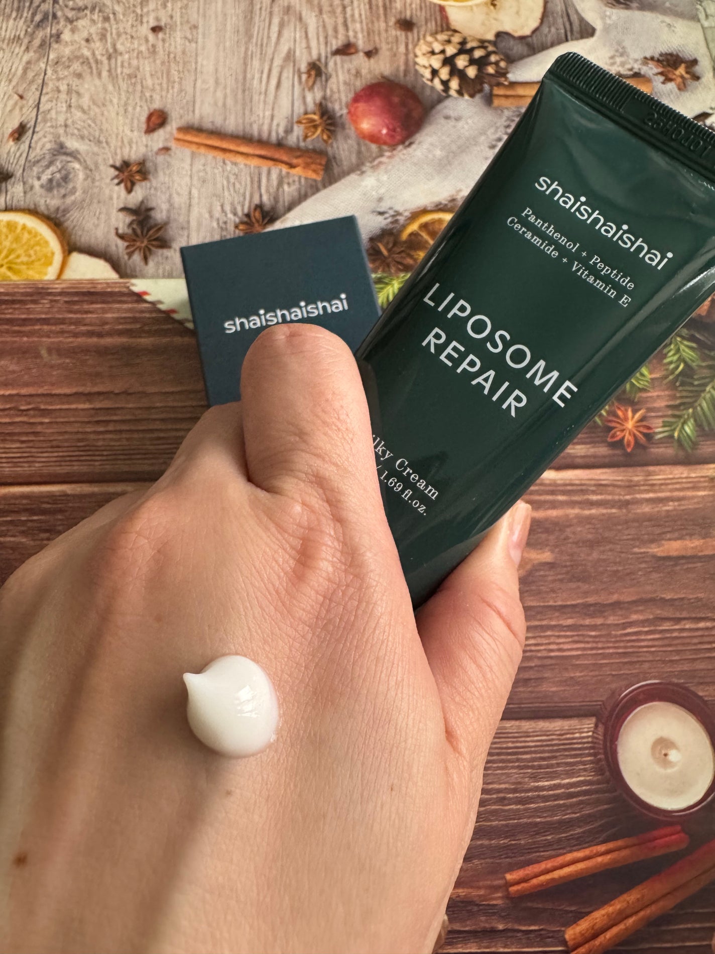 リポソーム リペア インテンシブ クリーム/shaishaishai/フェイスクリームを使ったクチコミ(4枚目)