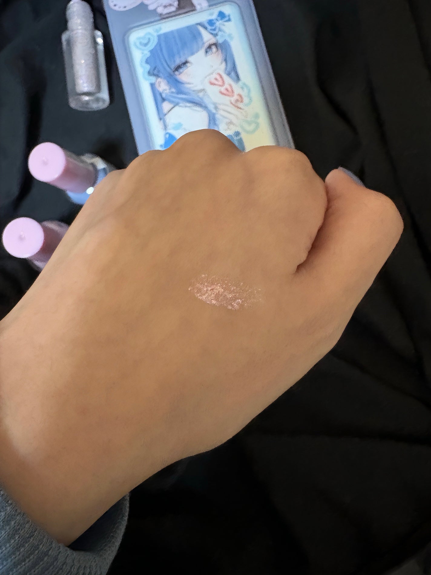 ミニュム バブグリッター/minum/グリッターを使ったクチコミ(4枚目)