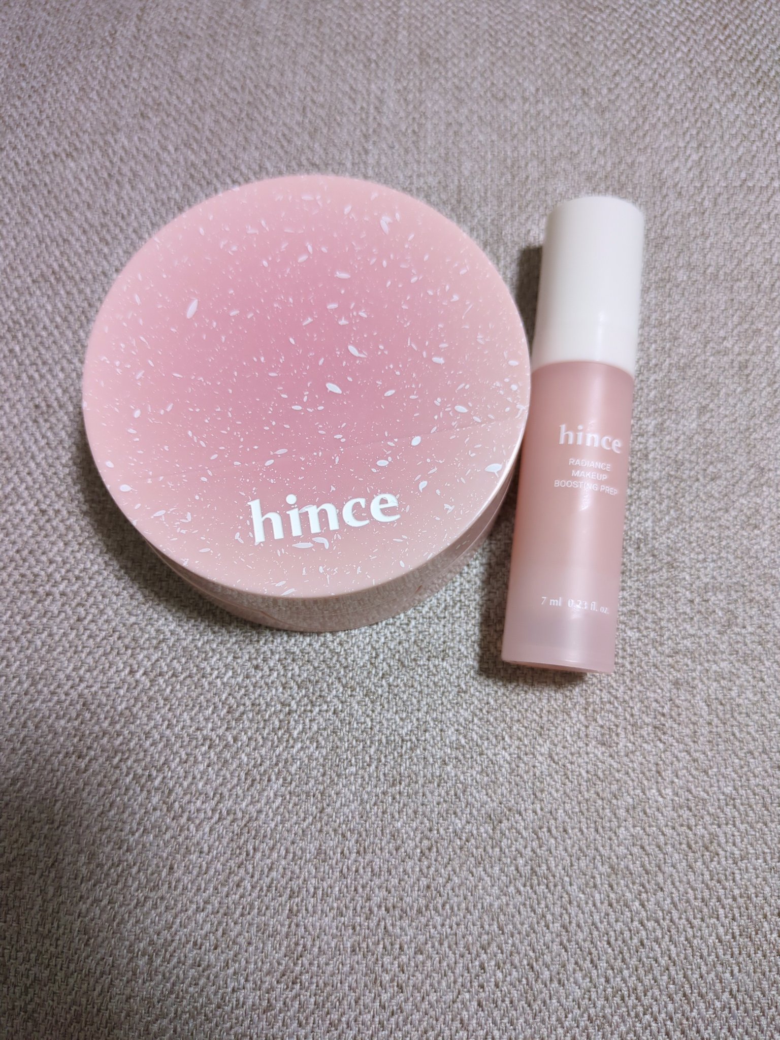 カバーマスターピンククッション/hince/クッションファンデーションを使ったクチコミ（1枚目）