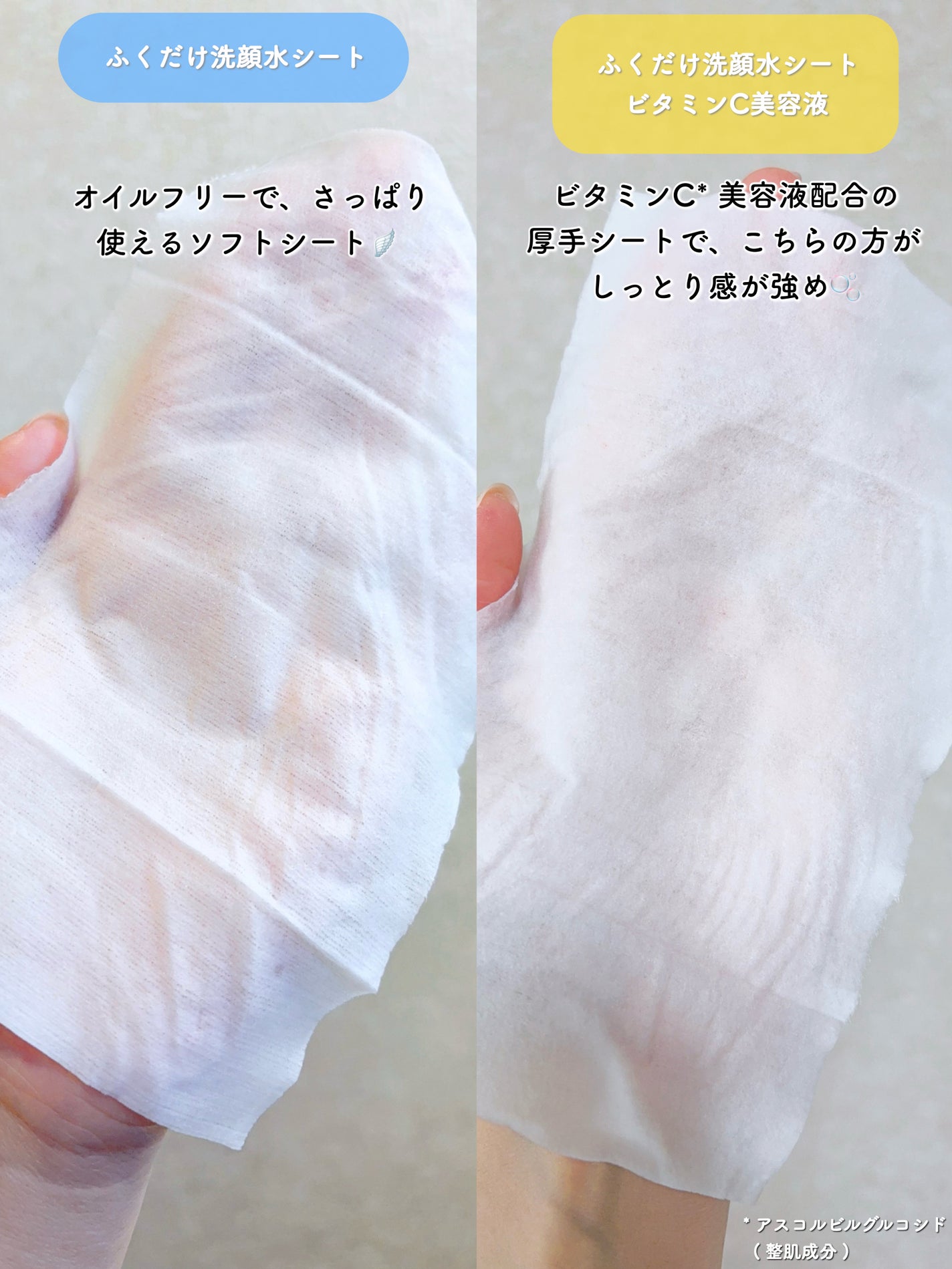 ふくだけ洗顔水シート/ラクイック/化粧水を使ったクチコミ(3枚目)