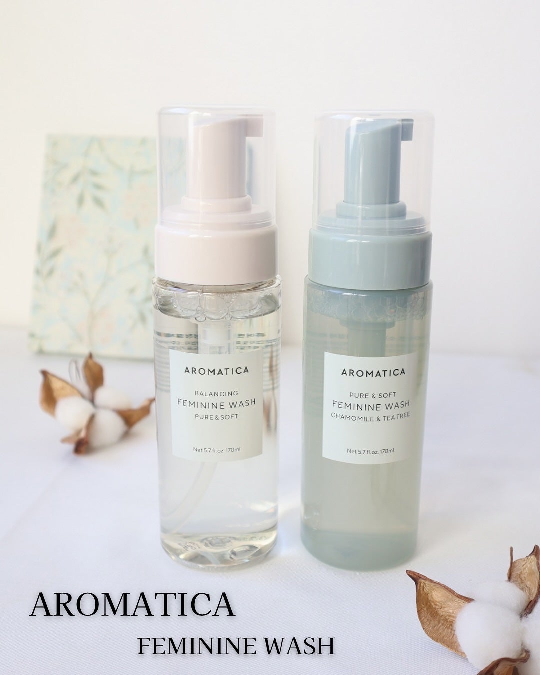 ピュア&ソフトフェミニンウォッシュ /AROMATICA/デリケートゾーンケアを使ったクチコミ(1枚目)