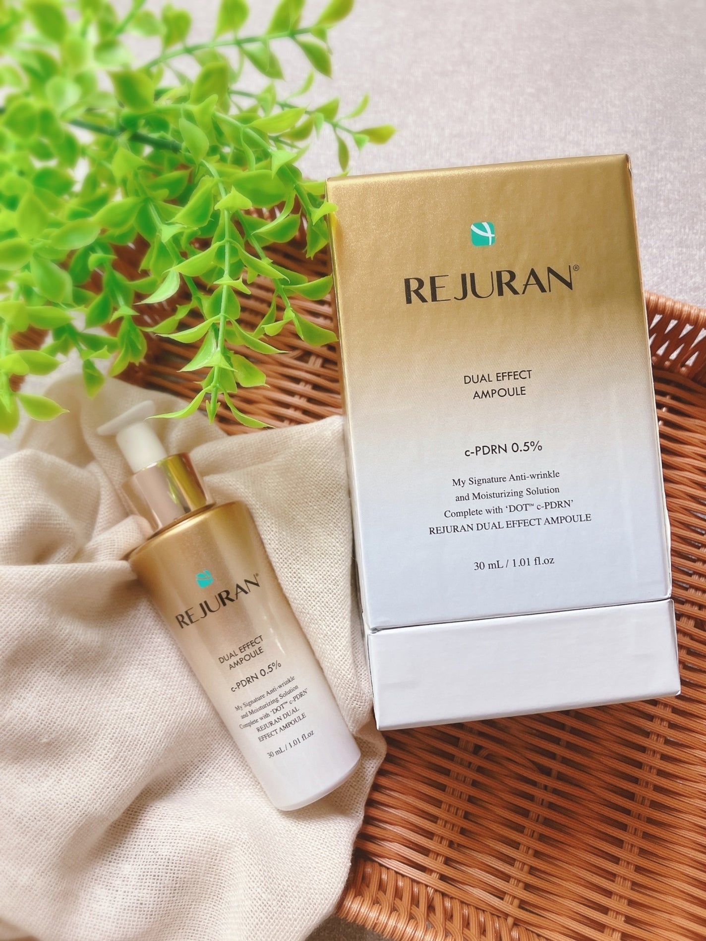 REJURAN デュアルエフェクトアンプル 30ml/REJURAN COSMETICS/美容液を使ったクチコミ(1枚目)