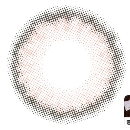 Chu's me 1day リリーベージュ/Chu's me/ワンデー(1DAY)カラコンの画像