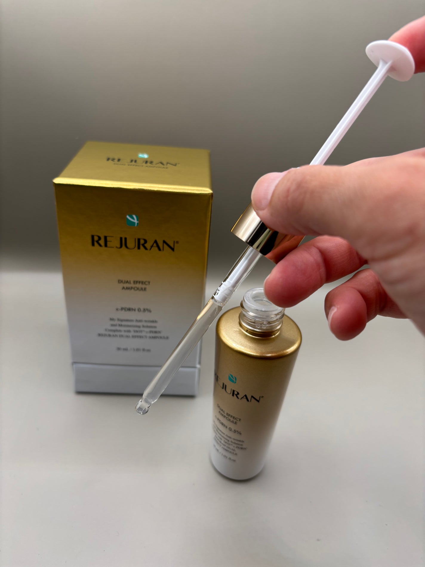 REJURAN デュアルエフェクトアンプル 30ml/REJURAN COSMETICS/美容液を使ったクチコミ(4枚目)