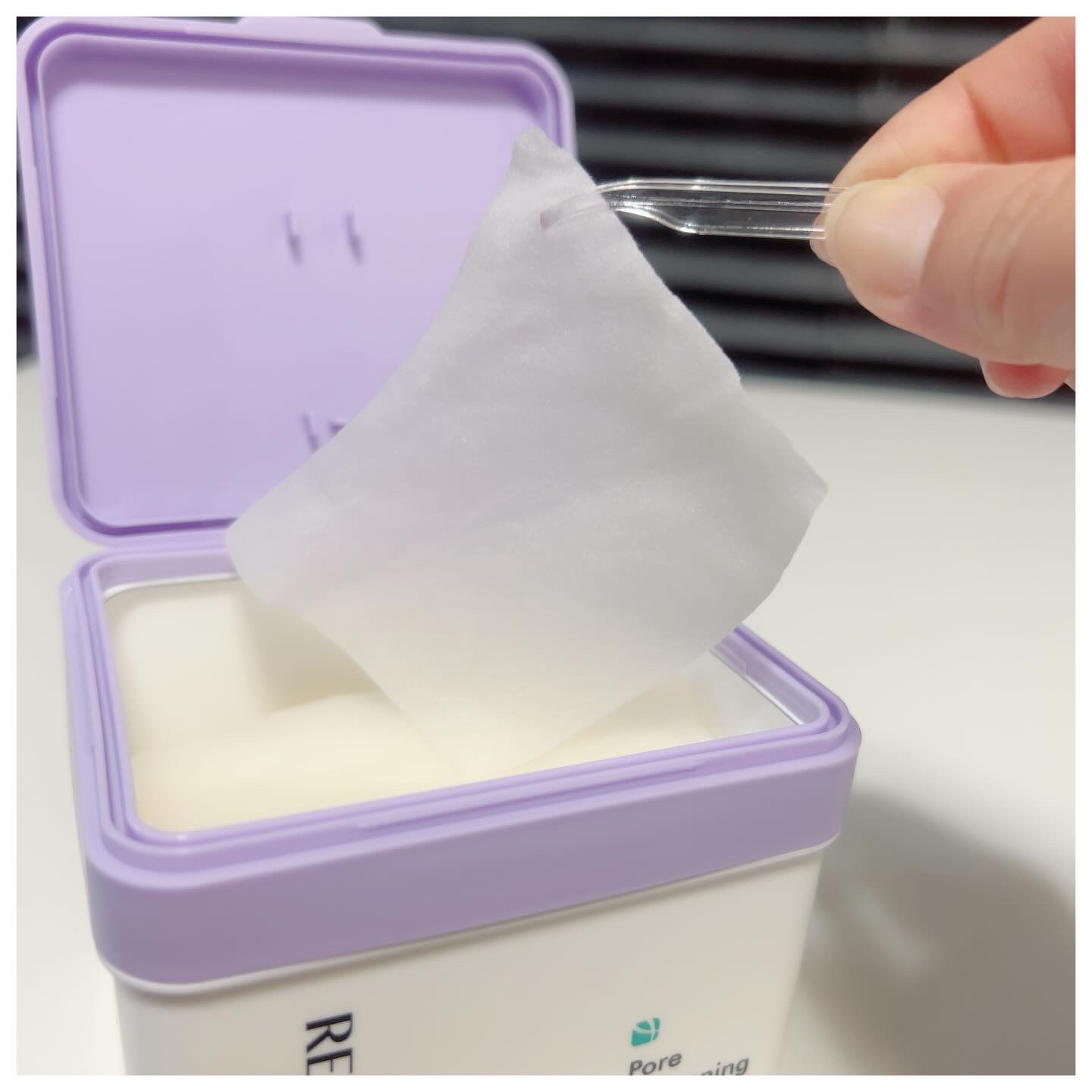 REJURAN ダーマヒーラー ポアタイトニングトナーパッド 60枚入/REJURAN COSMETICS/トナーパッドを使ったクチコミ（3枚目）