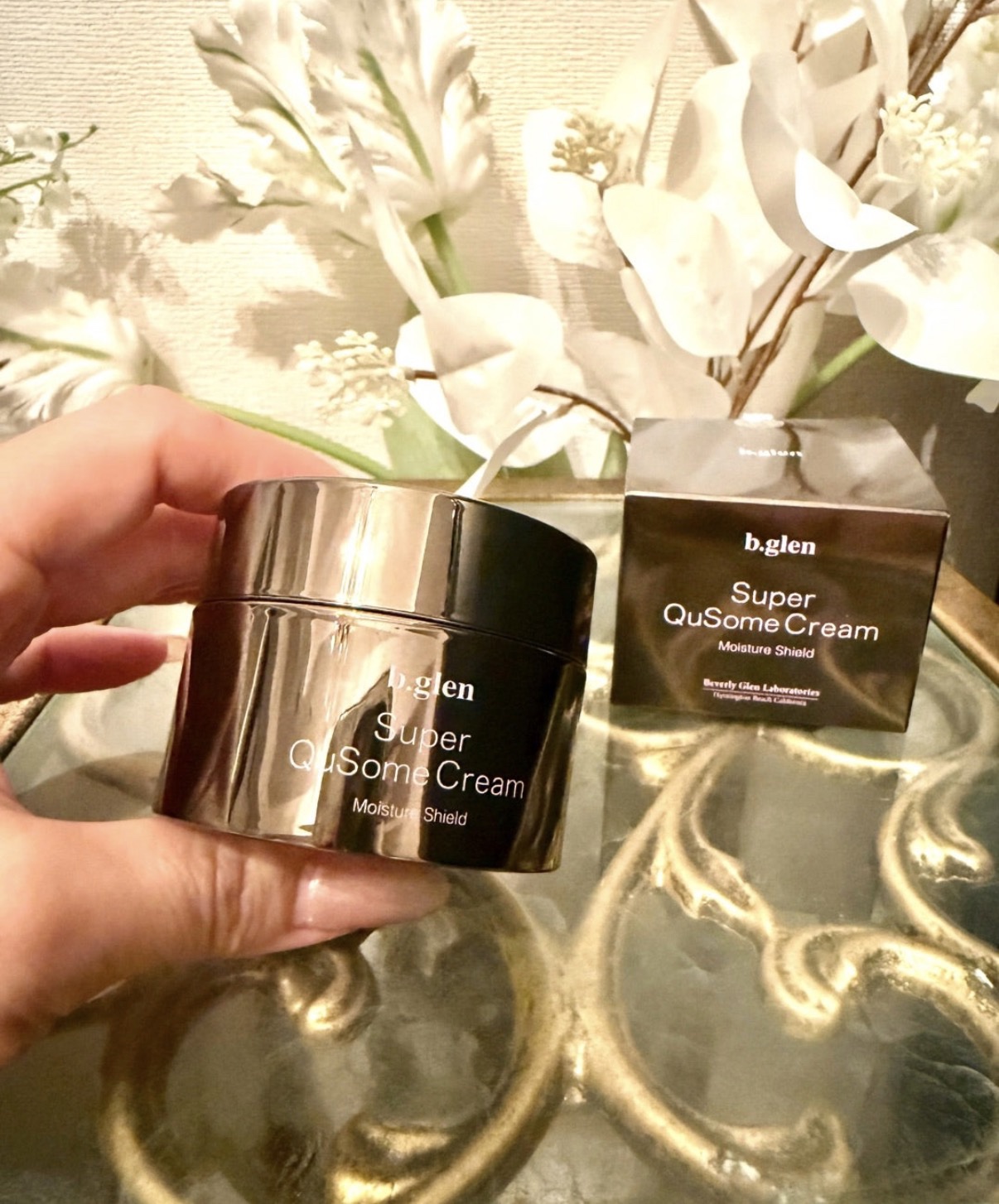 スーパーQuSomeクリーム｜b.glenの効果に関する口コミ - エイジング