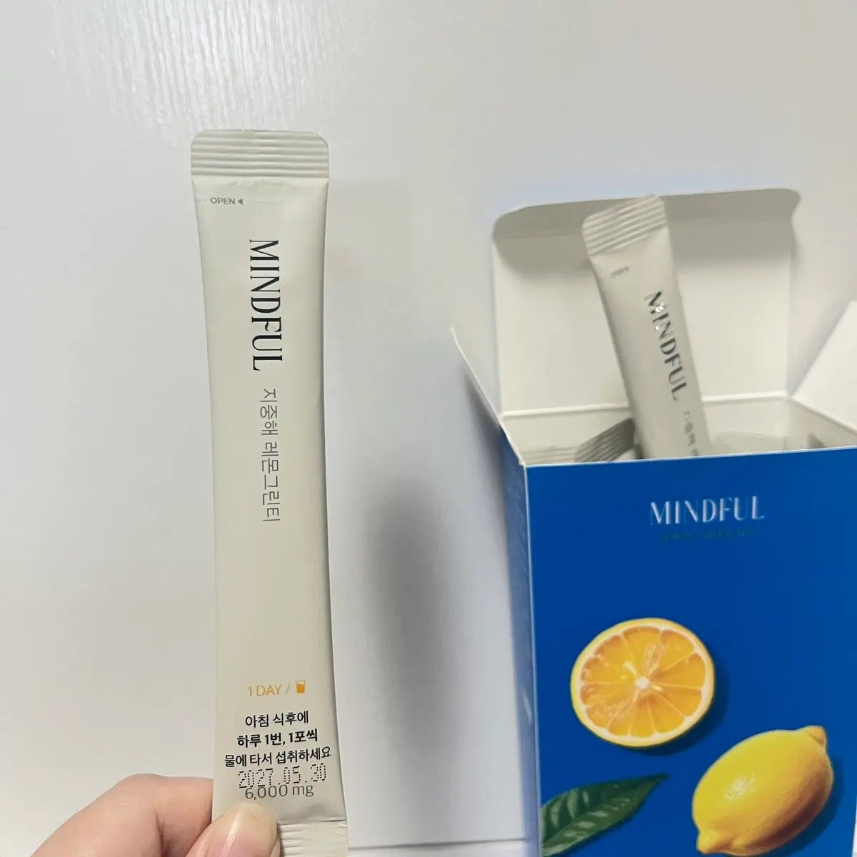 マインドフル地中海レモングリーンティー/FOODOLOGY/その他ドリンクを使ったクチコミ(3枚目)