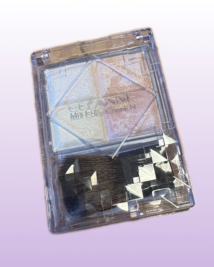 ミックスカラーチーク/CEZANNE/パウダーチークを使ったクチコミ(1枚目)