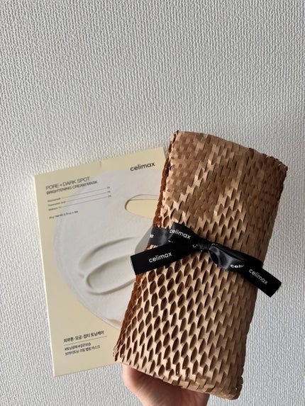 ポアブライトニングシミケアクリームラッピングパック/celimax/シートマスク・パックを使ったクチコミ(6枚目)