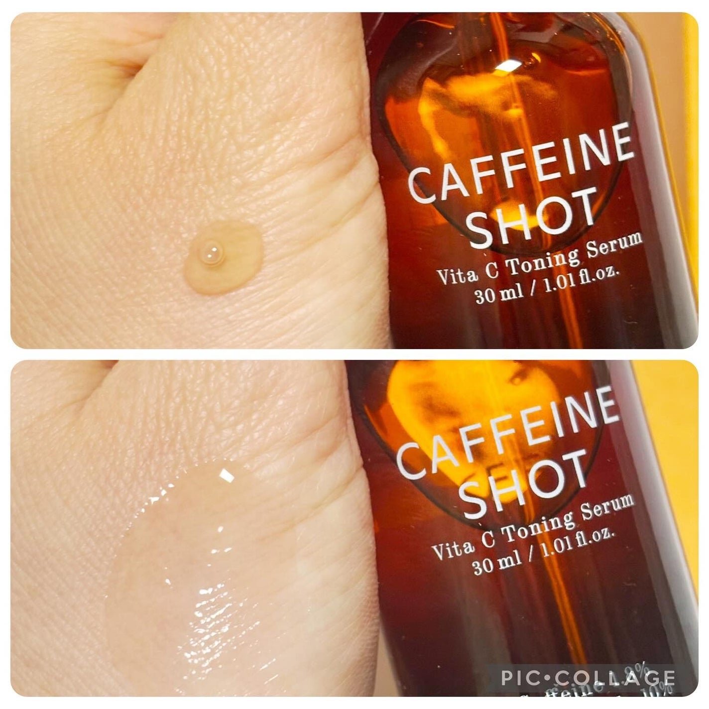 カフェインショット ビタC トーニングセラム/shaishaishai/美容液を使ったクチコミ(3枚目)
