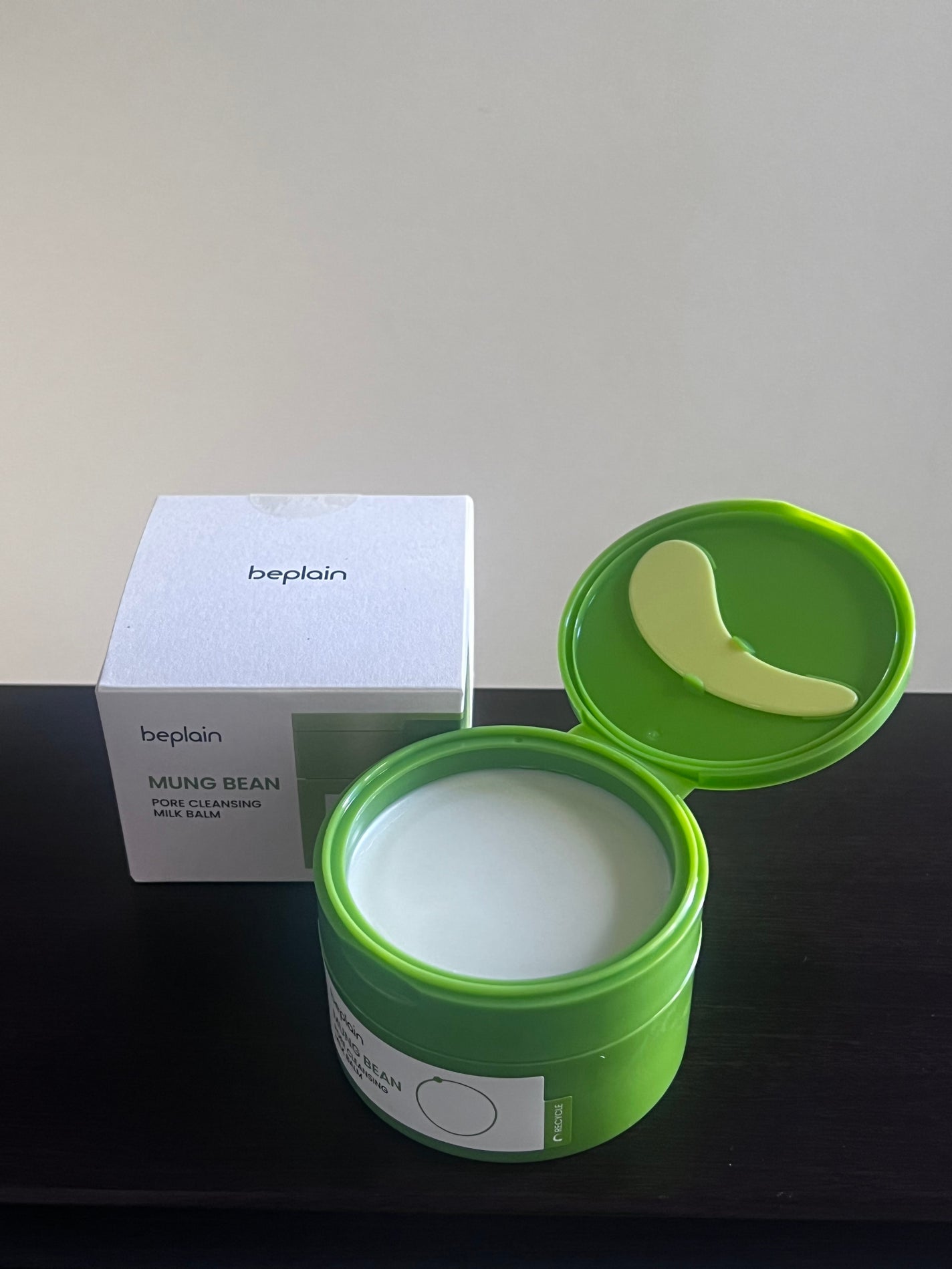 緑豆毛穴クレンジングミルクバーム/beplain/クレンジングバームを使ったクチコミ(5枚目)