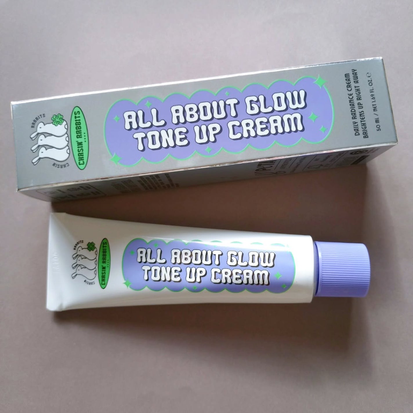 オールアバウトグロウトーンアップクリーム/CHASIN'RABBITS/化粧下地を使ったクチコミ(4枚目)