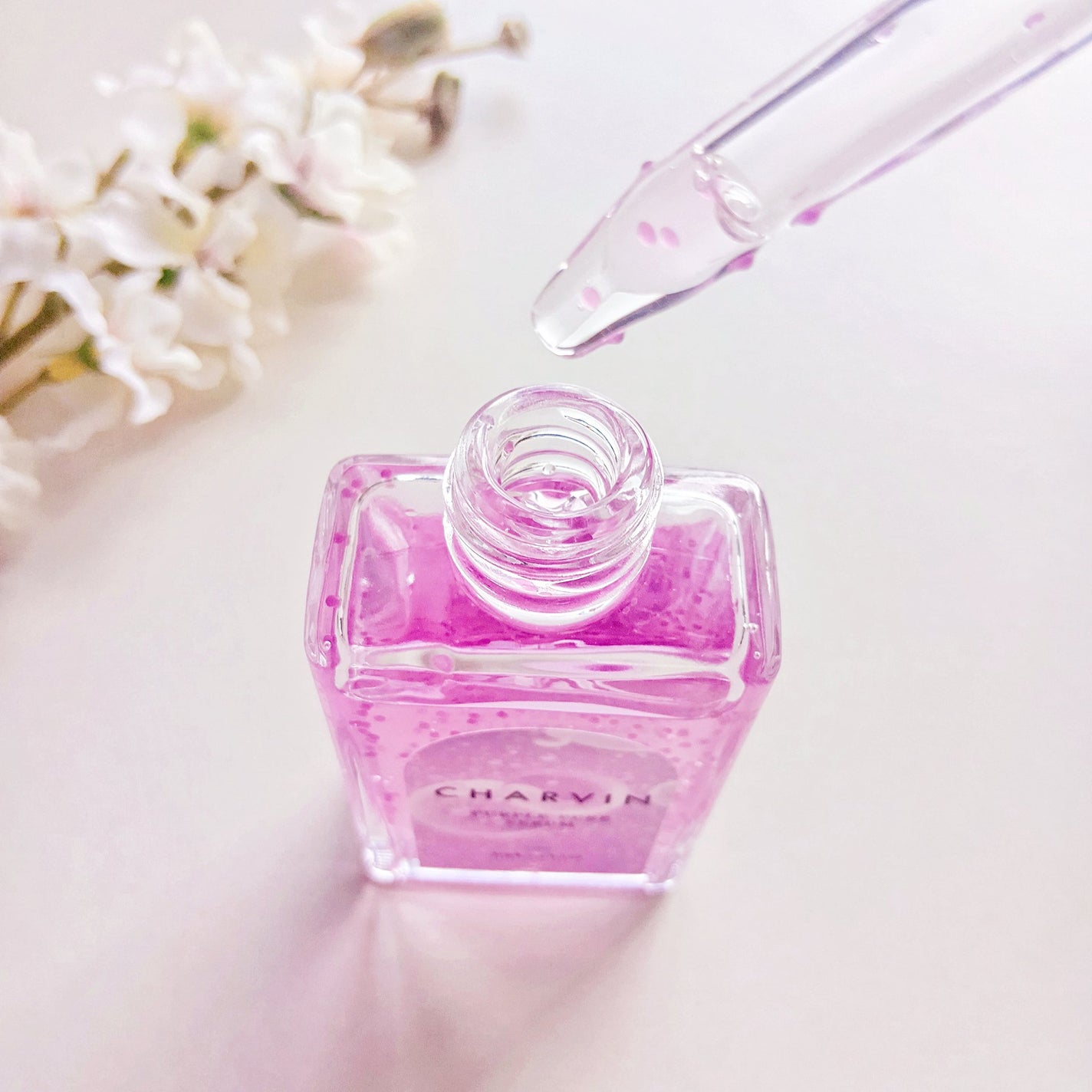 PURPLE PURE SERUM/CHARVIN/美容液を使ったクチコミ(3枚目)