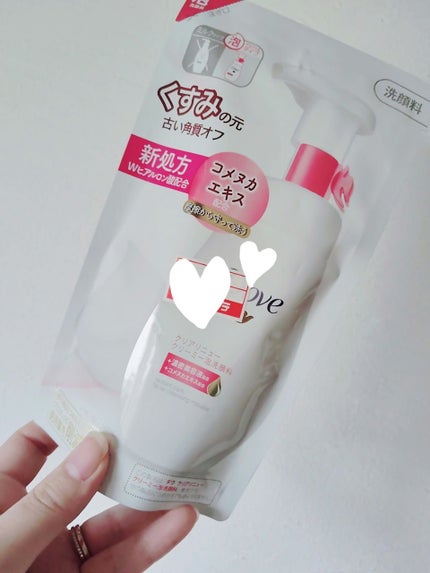 クリアリニュー クリーミー泡洗顔料/ダヴ/泡洗顔を使ったクチコミ(1枚目)