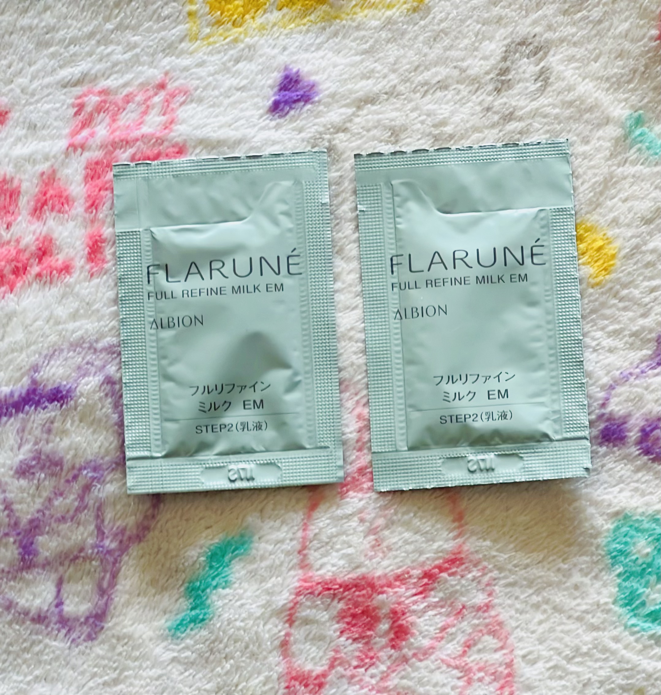 ALBION フラルネ フルリファイン ミルク f EMのクチコミ「乳液です。
保湿力はあります。
とろみはあるタイプです。
使いやすいです。..」（1枚目）