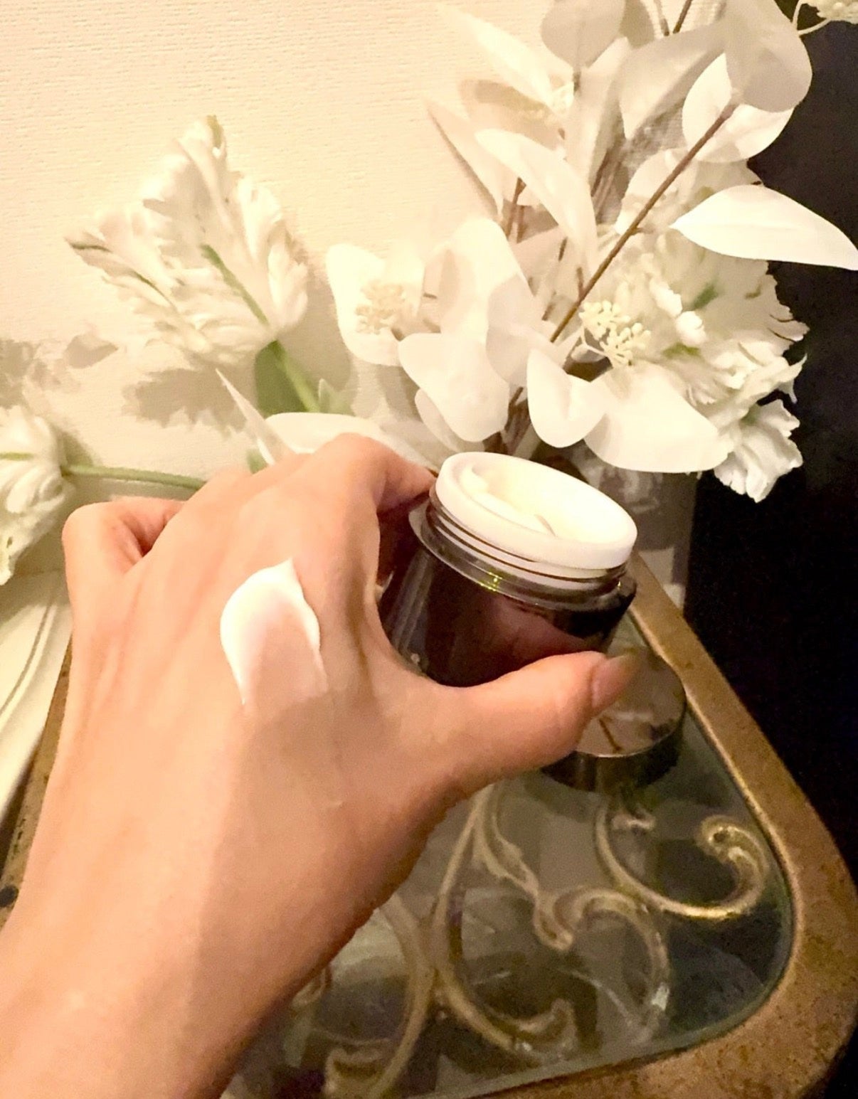 スーパーQuSomeクリーム/b.glen/フェイスクリームを使ったクチコミ(3枚目)