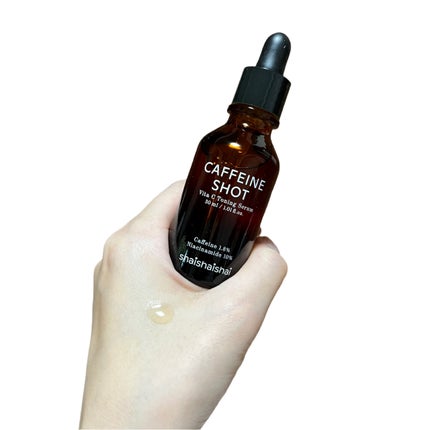 カフェインショット ビタC トーニングセラム/shaishaishai/美容液を使ったクチコミ(2枚目)