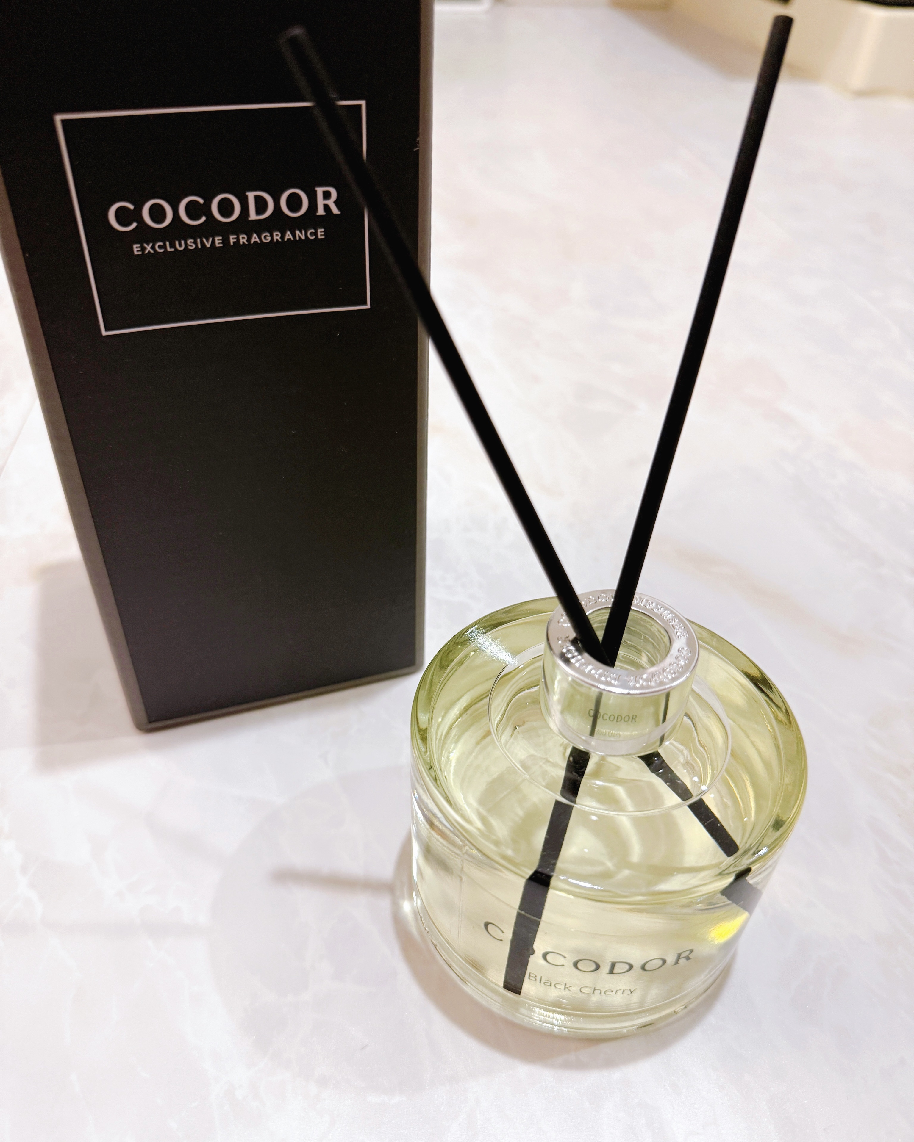 ブラックチェリー デュフューザー 200ml/COCODOR/ルームフレグランスを使ったクチコミ（2枚目）