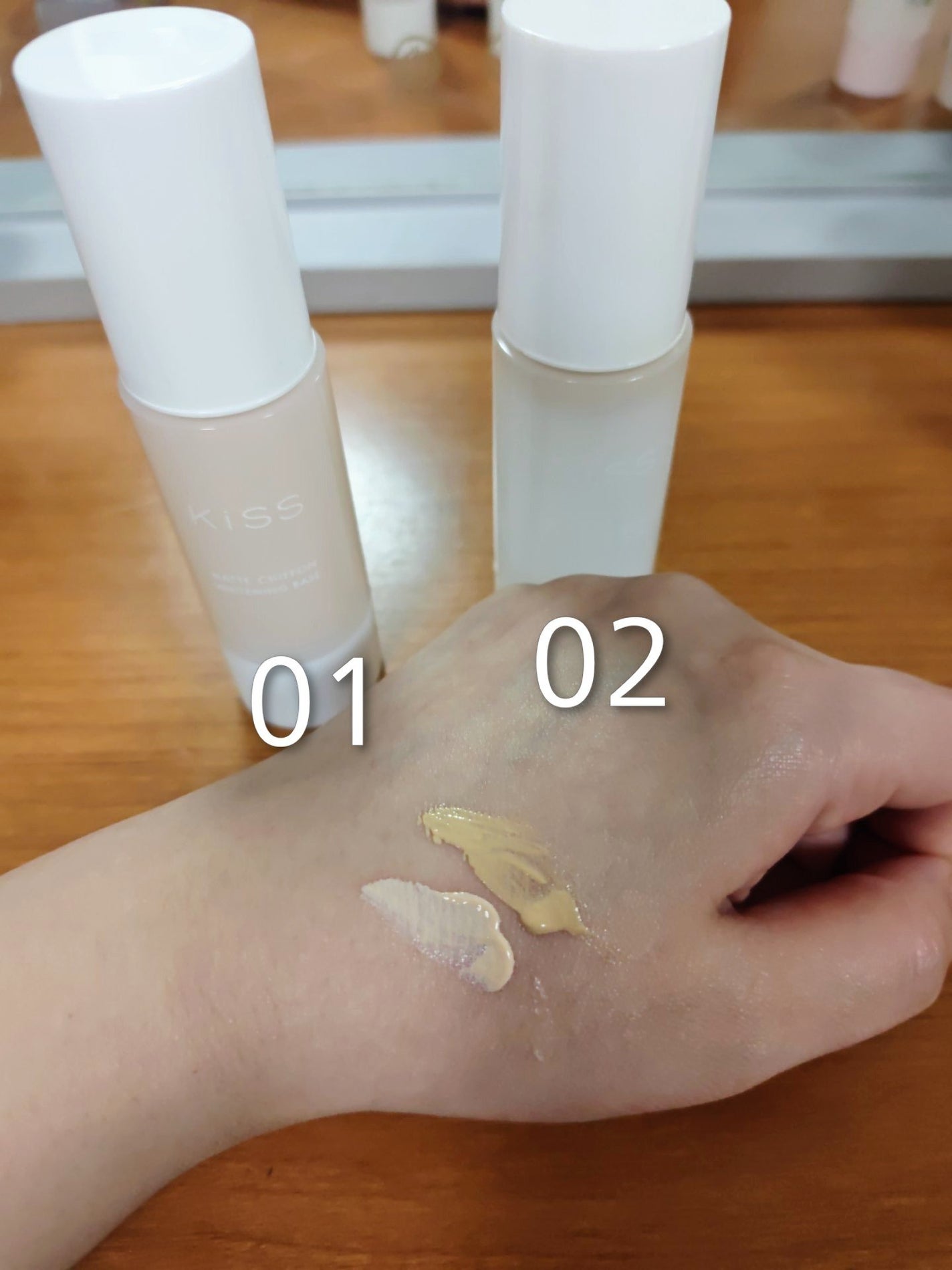 マットシフォン UVホワイトニングベースN/KiSS/化粧下地を使ったクチコミ(6枚目)