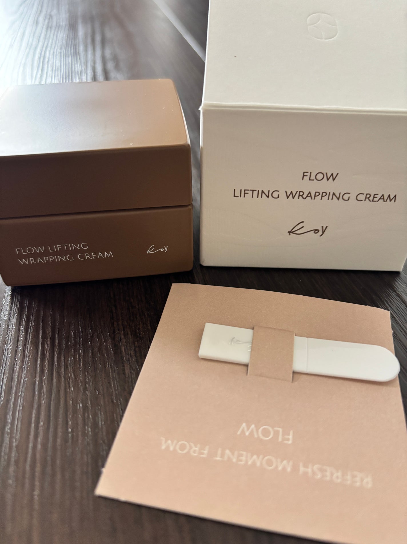 フローリフティングラッピングクリーム/koy/フェイスクリームを使ったクチコミ(1枚目)