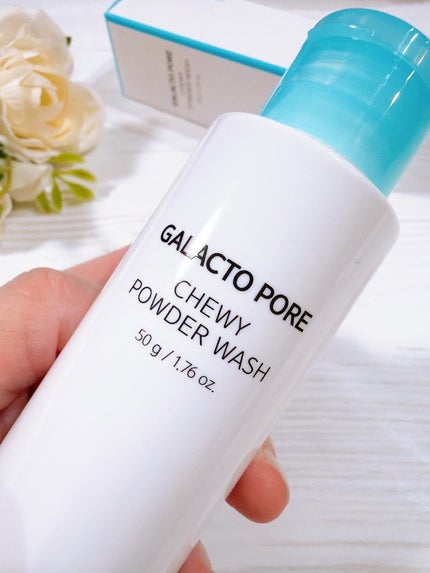 サミュ ガラクトポア チューイー パウダーウォッシュ/SAM'U/洗顔パウダーを使ったクチコミ(3枚目)