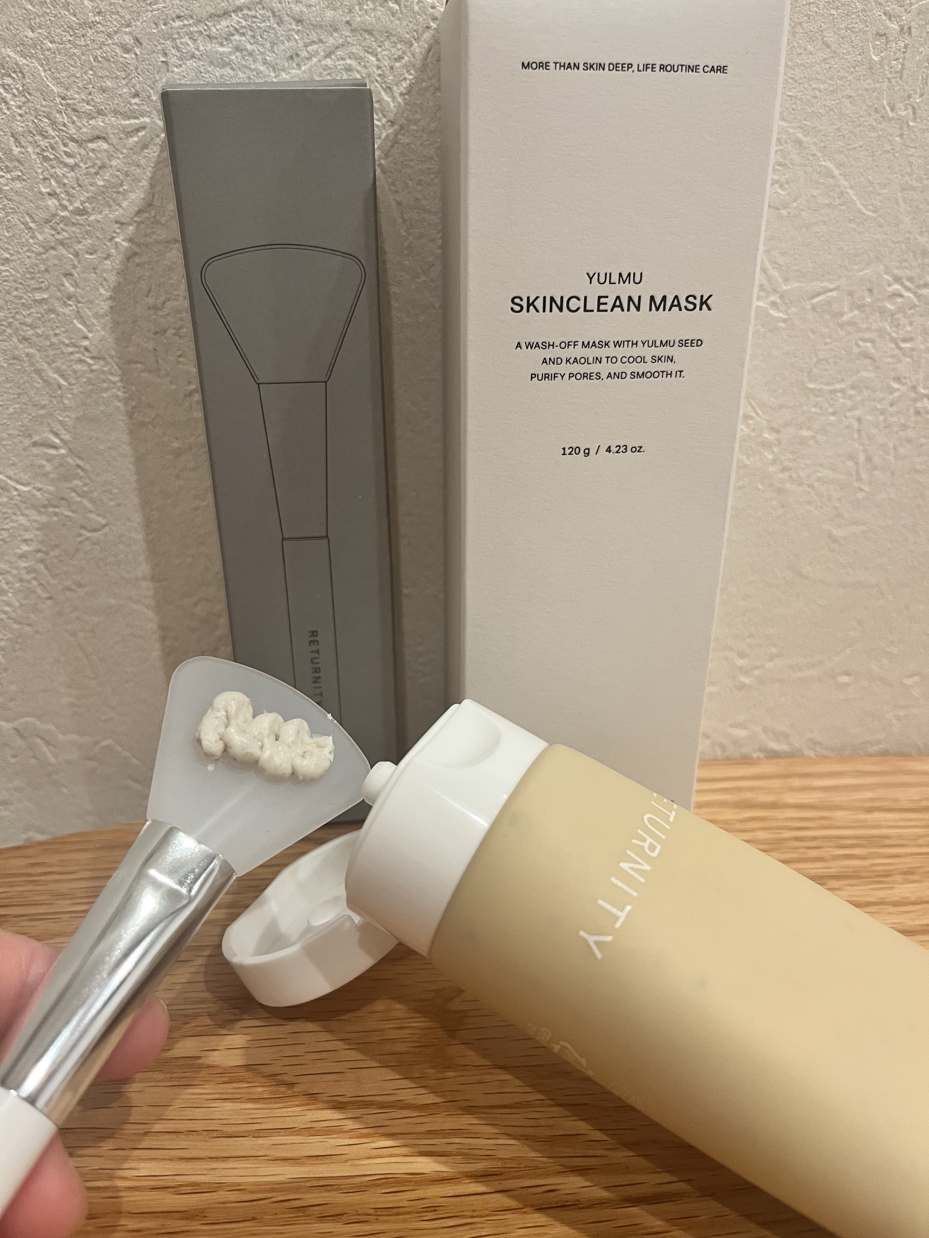 ユルムスキンクリーンパック/RETURNITY/洗い流すパック・マスクを使ったクチコミ（2枚目）