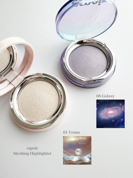 ストロービングハイライター/espoir/パウダーハイライトを使ったクチコミ(2枚目)