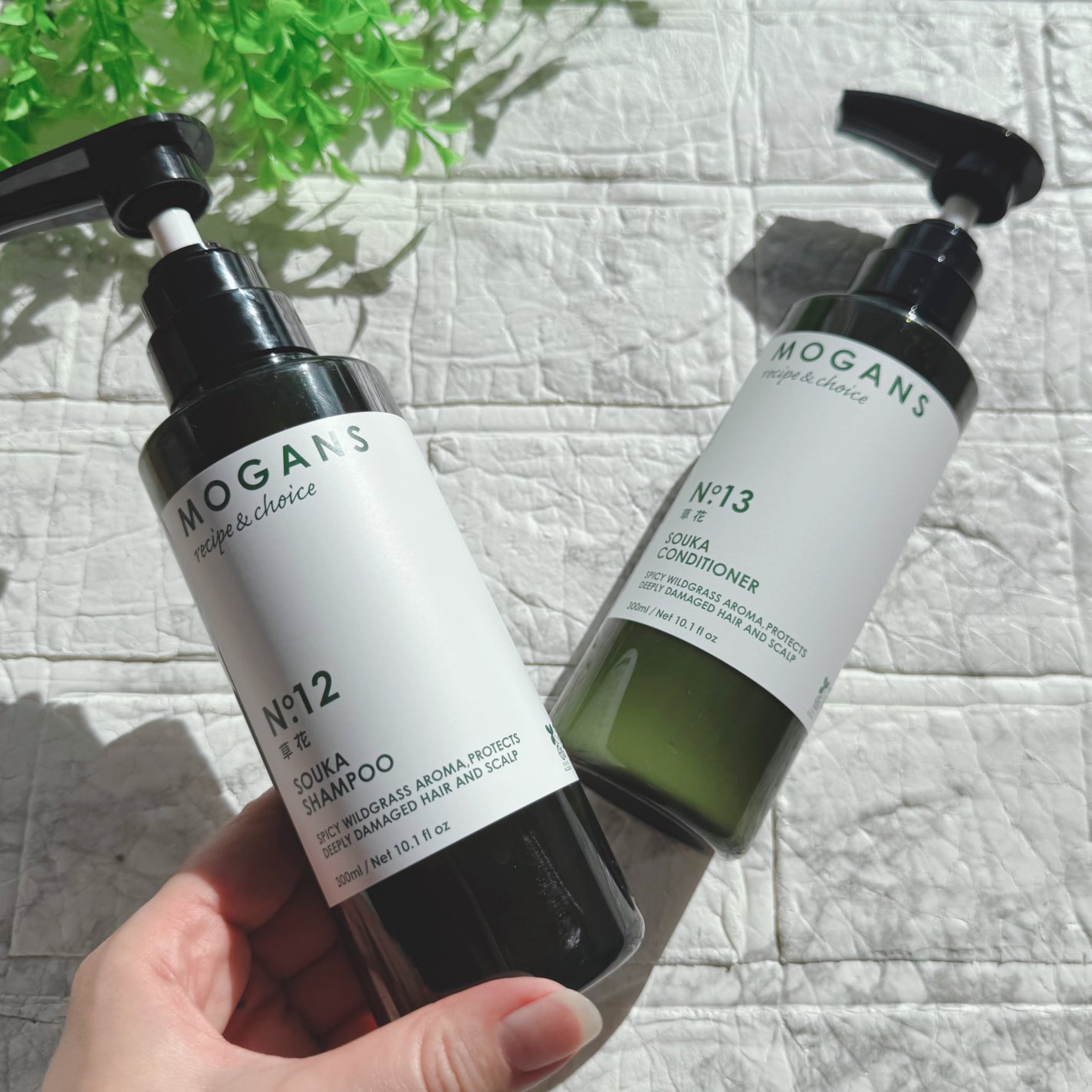 ノンシリコン アミノ酸 シャンプー/コンディショナー 草花(そうか)/MOGANS/市販シャンプーを使ったクチコミ(6枚目)