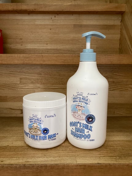 ゴーツミルクヘアシャンプー/GOAT'S MILK/市販シャンプーを使ったクチコミ(1枚目)