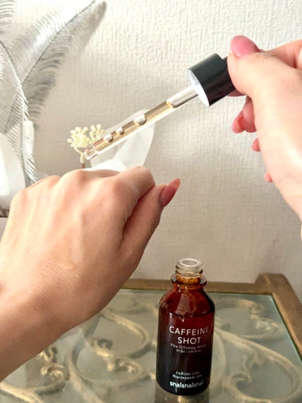 カフェインショット ビタC トーニングセラム/shaishaishai/美容液を使ったクチコミ(4枚目)