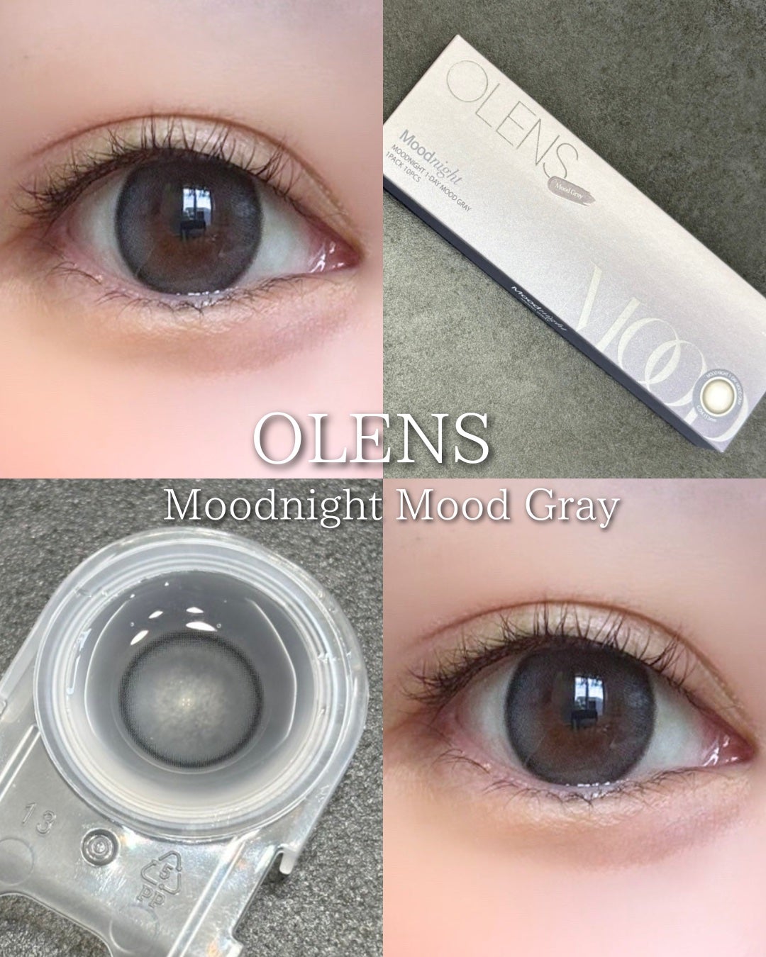 Moodnight 1Month/OLENS/カラーコンタクトレンズを使ったクチコミ(3枚目)
