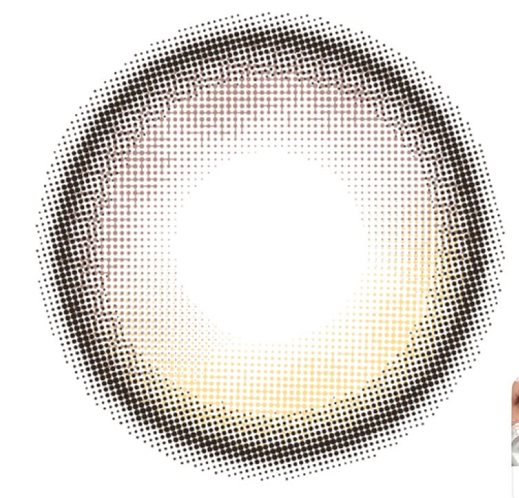 melotte 1day/melotte/ワンデー(1DAY)カラコンを使ったクチコミ(1枚目)