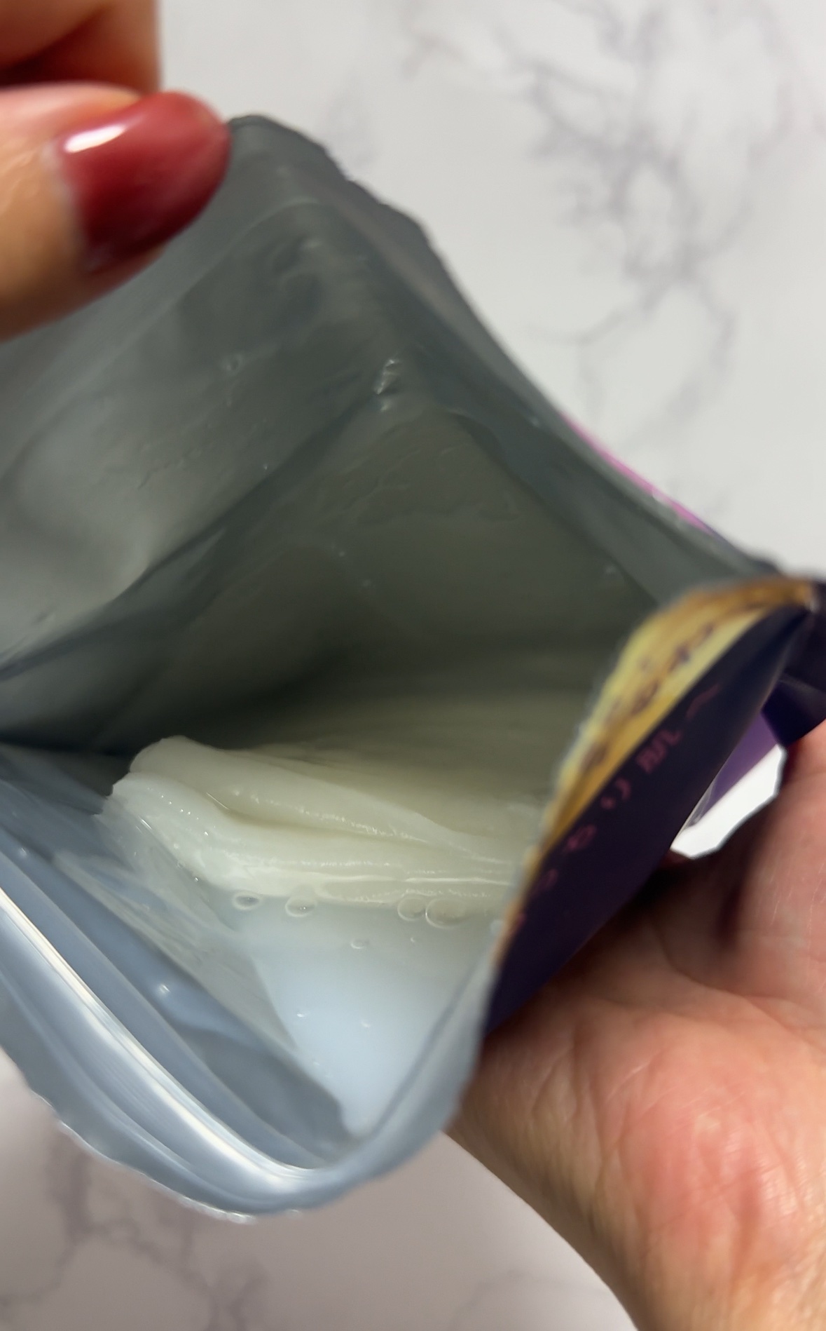 ヨル　スキン　オーバーナイト　ハイドラシートマスク　モイスト/YOLU/シートマスク・パックを使ったクチコミ（2枚目）