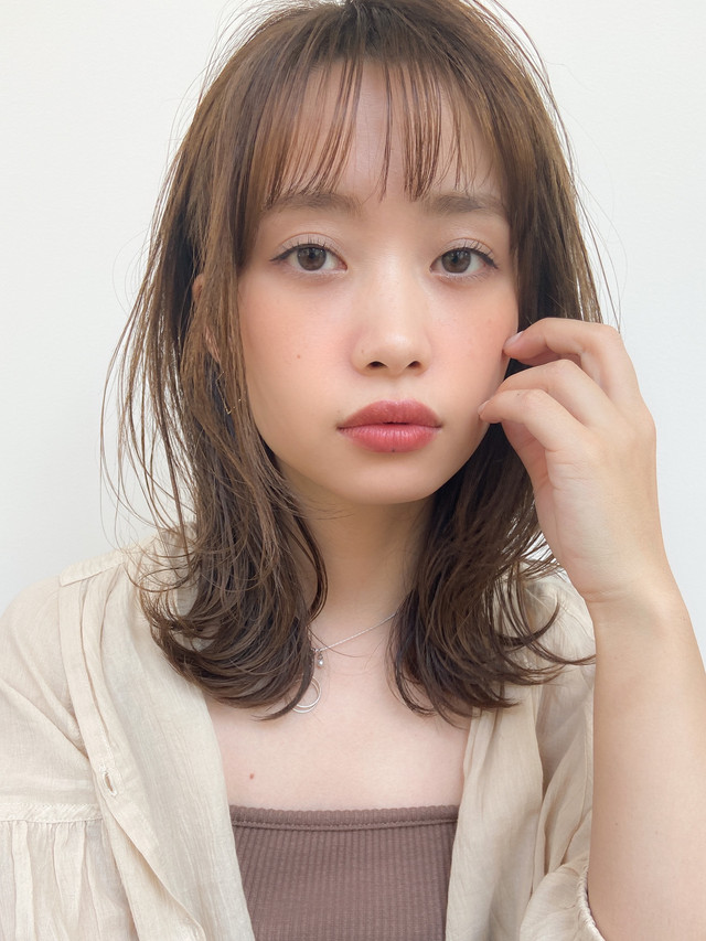 唇がぽってりとした女性