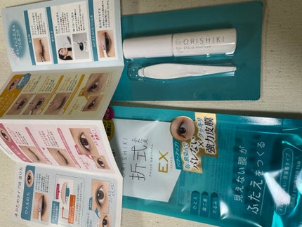 オリシキ アイリッドスキンフィルム EX/D-UP/二重まぶた用アイテムを使ったクチコミ(4枚目)